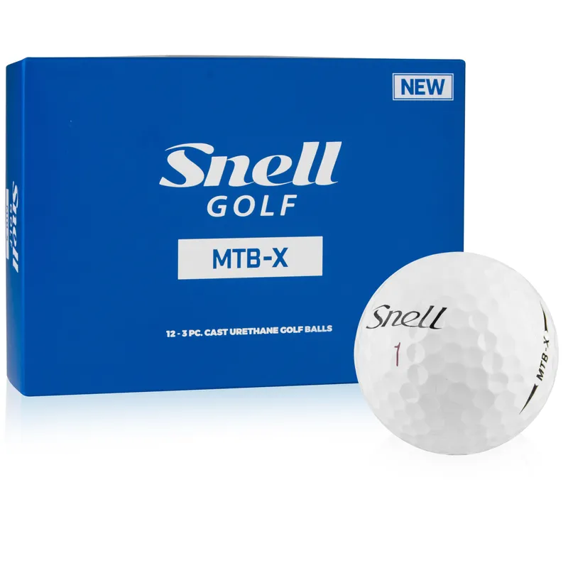 Snell MTB-X (Legacy MTB-X, introduced 2019) golf balls