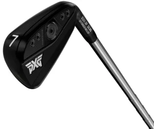 PXG 0311 XP GEN6 Iron (2023), All Dark finish, sole and back view
