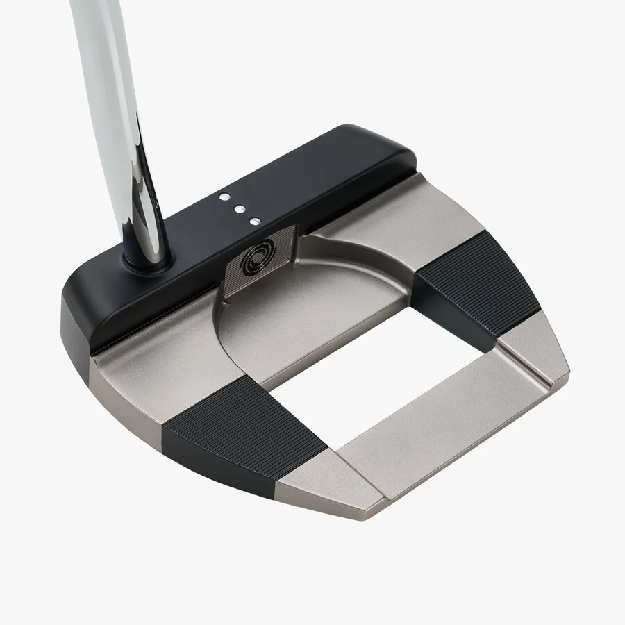 Callaway Odyssey Damascus Milled Jailbird Mini Double Bend Putter (2026) — Rear three-quarter