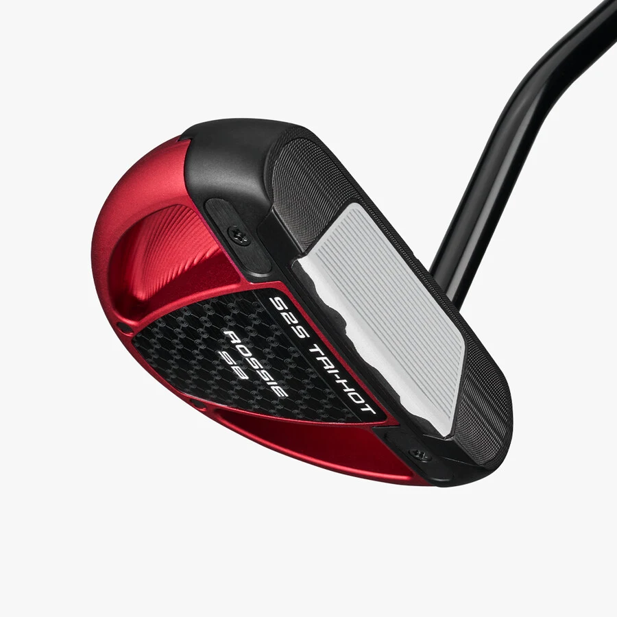 Callaway Odyssey Square 2 Square TRI-HOT Rossie Single Bend Putter (2026) — Sole three-quarter