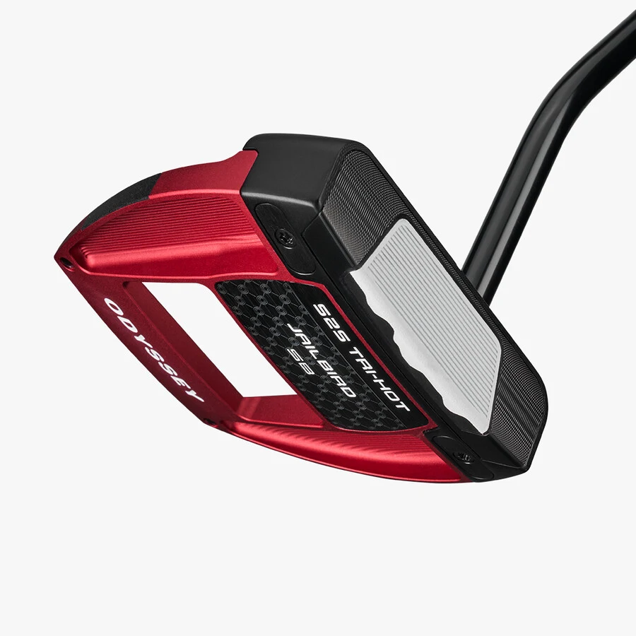 Callaway Odyssey Square 2 Square TRI-HOT Jailbird Single Bend Putter (2026) — Sole three-quarter
