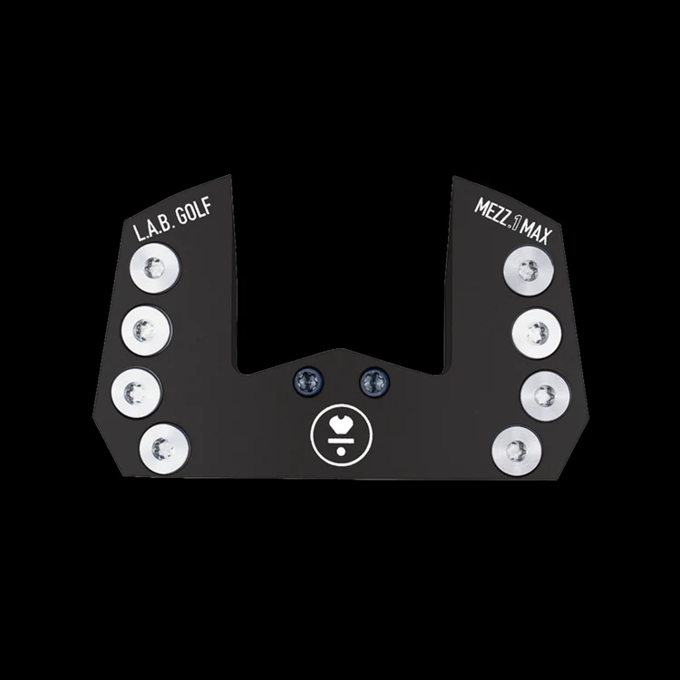 LAB Golf MEZZ.1 MAX Putter (Black) — sole view