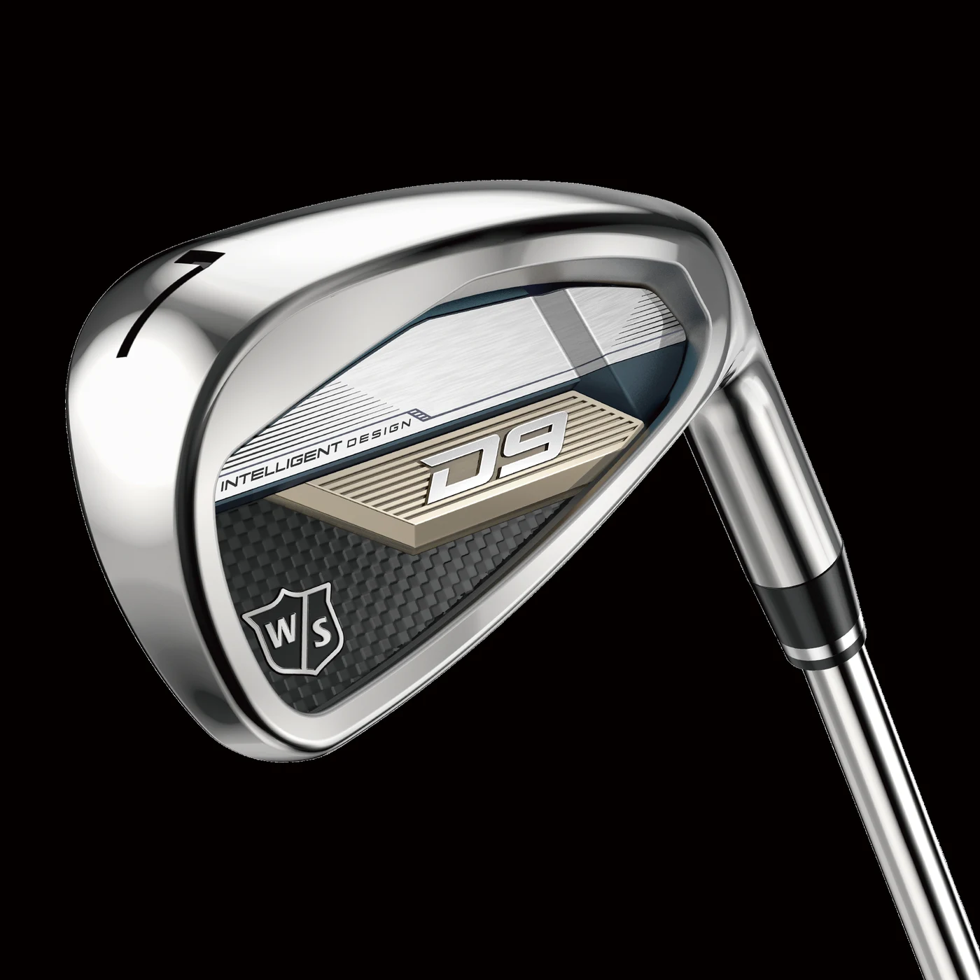 Wilson Staff D9 Iron (2021) — back. Official manufacturer product photograph.