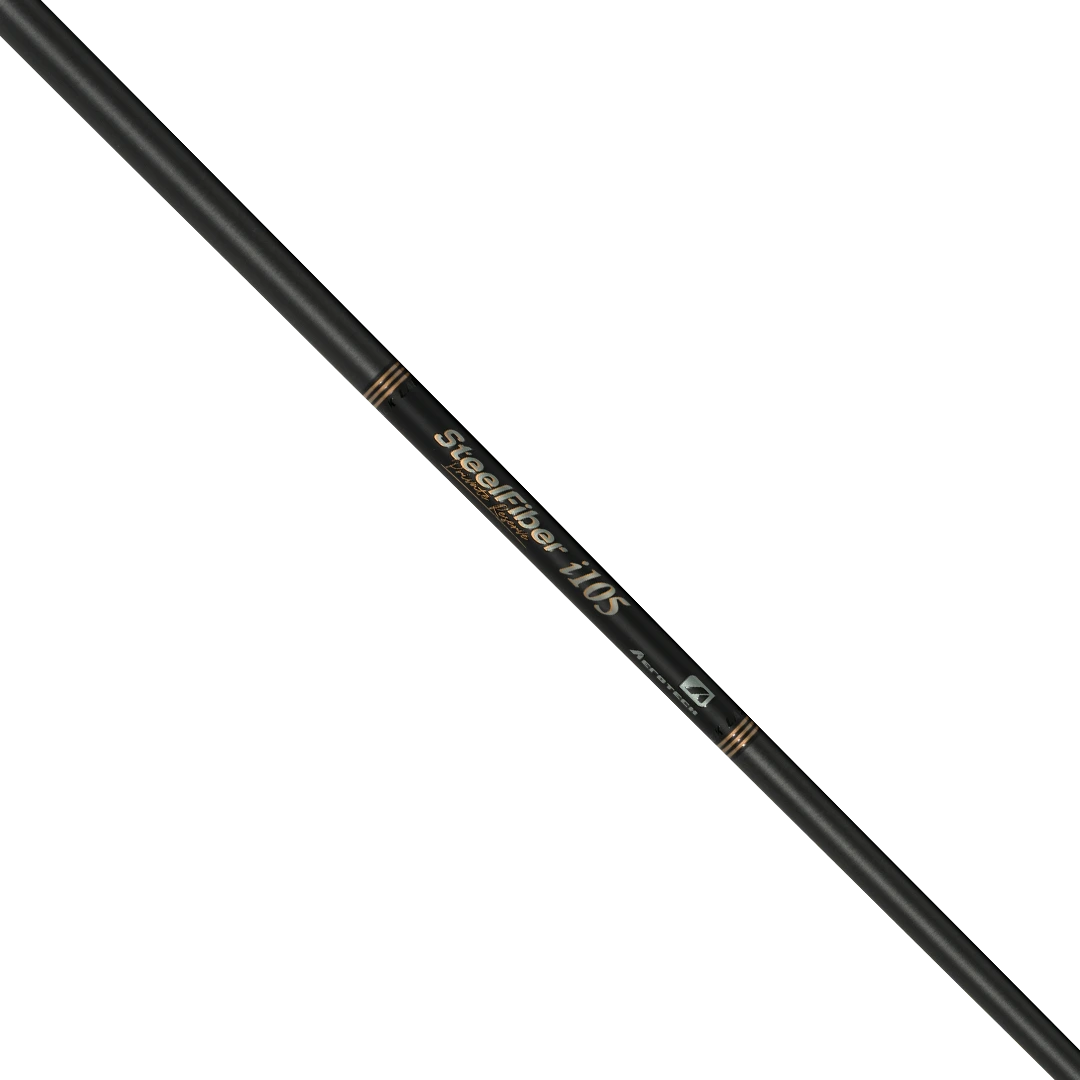 Aerotech SteelFiber Black Label Private Reserve Spinner Wedge shaft — representative manufacturer markings