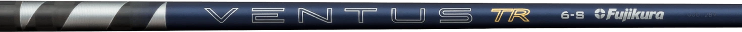 Fujikura VENTUS TR Blue with VeloCore+ shaft — representative manufacturer markings