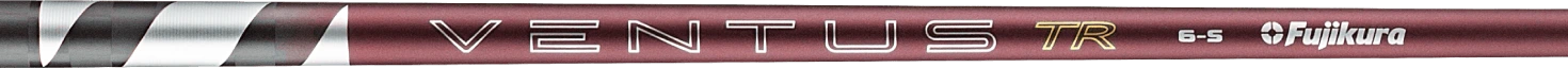 Fujikura VENTUS TR Red with VeloCore+ shaft — representative manufacturer markings