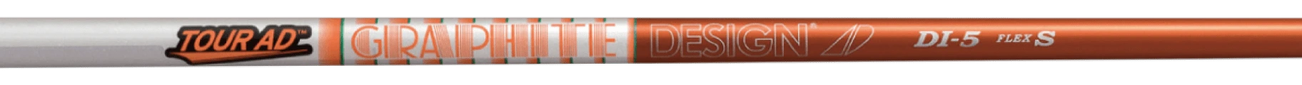 Graphite Design Tour AD DI shaft — representative manufacturer markings