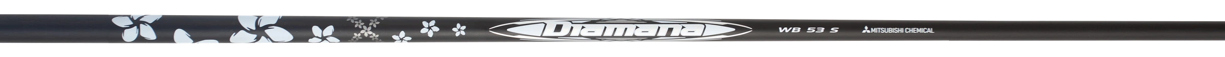 Mitsubishi Chemical Diamana WB shaft — representative manufacturer markings