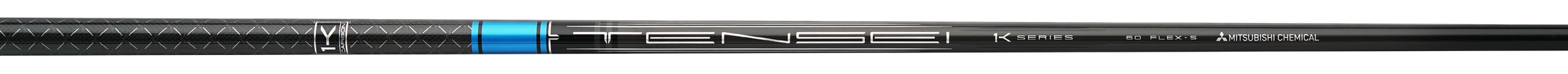 Mitsubishi Chemical TENSEI 1K Pro Blue shaft — representative manufacturer markings